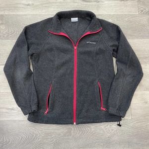 Columbia fleece zip up women’s size Medium